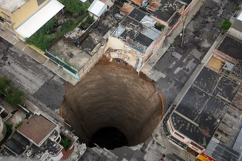 Sinkholes In Guatemala 1